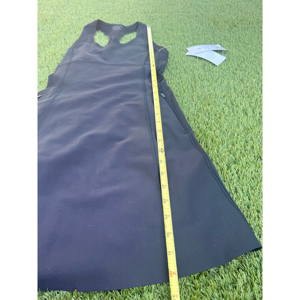 NEW Athleta Levitate Dress Black Women's Sz S Tennis Golf Athletic NWT - Picture 6 of 7